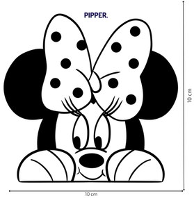 PIPPER. Samolepka nad vypínač "Minnie"