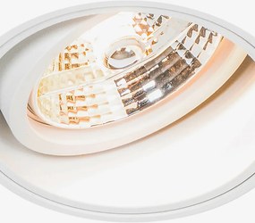 Moderné zapustené bodové svetlo biele bez rámu - Impact 70