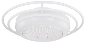 LED stropný ventilátor Romario Ø 76cm, 3 kruhy CCT