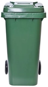 Smetiak na odpady 120 L - zelený