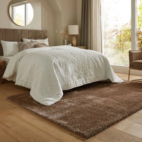 Flair Rugs koberce Kusový koberec Indulgence Velvet Taupe - 160x230 cm