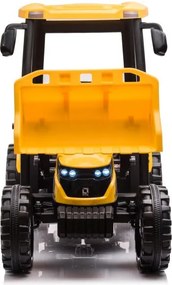 LEAN CARS Batériový traktor s prívesom Hercules Yellow 24V