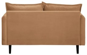 Hnedá zamatová pohovka 138 cm Juli – Ropez