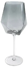 Diamond Smoke pohár na víno sivý