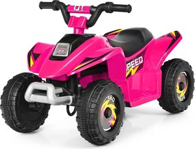 Detský štvorkolka na batérie, ružová