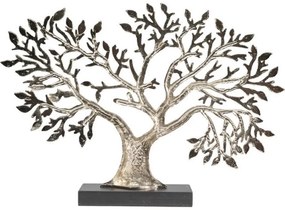 Tree of Life dekorácia strieborná 39 cm