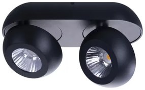LED bodové svetlo Ojos 2 čierne