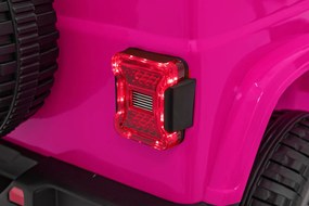 Ramiz Auto Jeep Wrangler Rubicon ružové