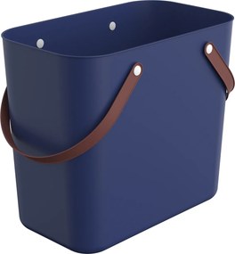 Rotho Nákupná taška, kabelka, plastová MULTIBAG, dl. uši - tm.modrá, 25l