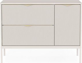 Skříňka pod umyvadlo Livia s deskou 100 cm kašmírová