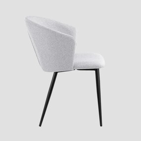 Jedálenská stolička LUJO sivá 738081