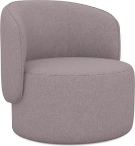 Kreslo v levanduľovej farbe Ipo – Makamii