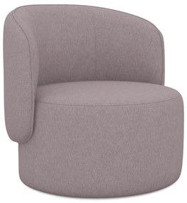 Kreslo v levanduľovej farbe Ipo – Makamii