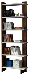Knižnica Order White Walnut