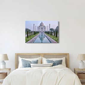 Obraz - Taj Mahal za východu slnka (90x60 cm)