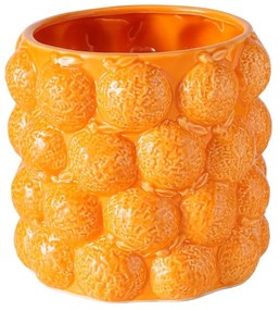 BOLTZE KERAMICKÝ KVETINÁČ ORANGE 15X17 CM ORANŽOVÁ