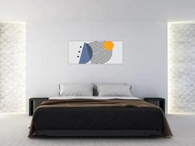 Obraz - Minimalistická abstrakcia N⁰2 (120x50 cm)