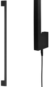 Toolight Toolight, LED nástenné svietidlo 80cm, 12W, 3000K, LHJ063-W, čierna matná, OSW-60032