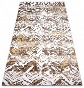 Luxusný kusový koberec akryl Foy béžový 100x300cm