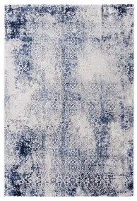 Retro koberec KAREN, modrý 120x160 cm