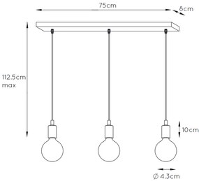 LUCIDE FIX MULTIPLE 3 ARMS
