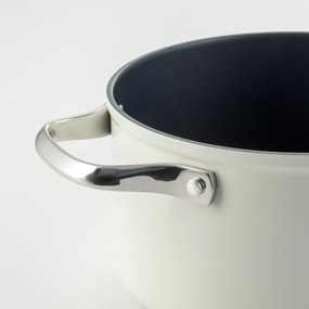 Hrniec s titánovým povrchom krémový Ø 20 cm - Saturn Terra Lunasol - 601308