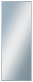 DANTIK - Zrkadlo v rámu, rozmer s rámom 60x160 cm z lišty Hliník strieborná drásaná (7269218)