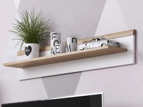 Polica Primo, dub riviera/biela%