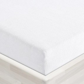 Froté napínacie prestieradlo FR-031 Biele 80 x 200 - výška 20 cm