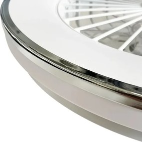 LED Stropné svietidlo s ventilátorom OPAL LED/48W/230V + diaľkové ovládanie