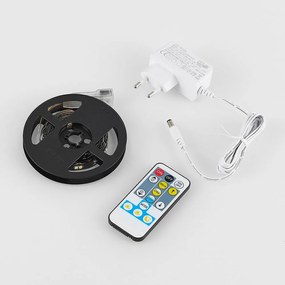 Čierny LED pásik 300 cm Chip – Trio