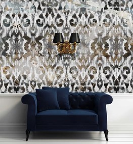Gario Fototapeta Hnedá kompozícia, textilná textúra Materiál: Vliesová, Rozmery: 350 x 245 cm