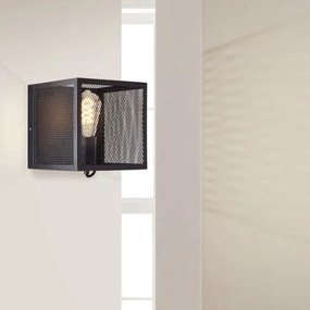 Brilliant - Nástenné svietidlo MAZE 1xE27/40W/230V čierna