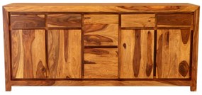 Komoda Tara 200x90x45 indický masív palisander Natural