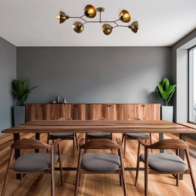 Stropné svietidlo Dram III retro