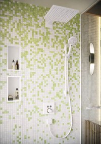 Hansgrohe Raindance Select S, ručná sprcha 120 3jet, matná biela, HAN-26530700