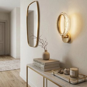 Toolight Rea, NÁSTENNÉ LED SVIETIDLO G174-W GOLD, OSW-07818