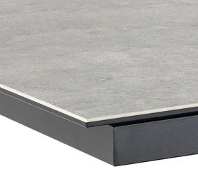 Jídelní rozkládací stůl Heaven 200/240 cm šedý/černý