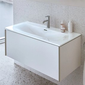 DURAVIT Viu umývadlo do nábytku s otvorom, s prepadom, 1030 x 490 mm, biela, 2344100000