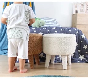 Taburet PIXI pr. 38 cm hnedý