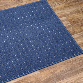 Condor Carpets, Behúň na mieru Udinese modrý, šíre 40 cm, modrá, chodba / predsieň