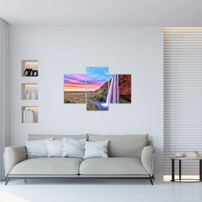 Obraz - Vodopád Seljalandsfoss (90x60 cm)