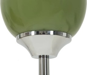 Stojacia lampa Eva 160 cm strieborná/čierna/zelená
