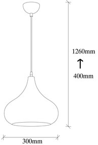 Čierne závesné svietidlo Opviq lights Sağlam
