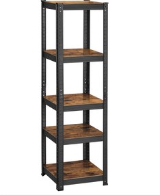 XXXLutz REGÁL, hnedá, čierna, 37/150/37 cm Boxxx - Online Only drobný nábytok - 002543000138