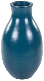 Terakota Dekoratívna váza 48 Modrá STAGIRA Beliani
