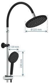 Schütte Sprchový systém Matao Rain  (100290776)