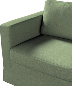 Poťah na sedačku Karlstad (nerozkladací, 2-miestny, dlhý) farba produktu zelená látka zapletaná