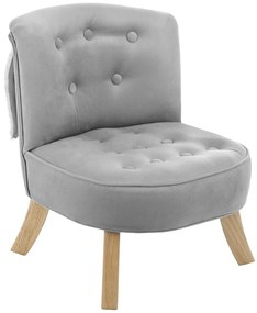 Somebunny Detské dizajnové kresielko Zajačik, sivý- limitovaná edícia