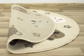 Detský koberec Luna Kids 534455/97955 medvedíky, béžový
